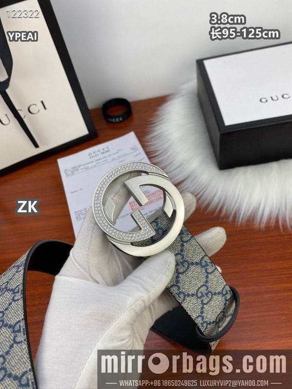 Replica Gucci belt 38mmX95-125cm 8L20