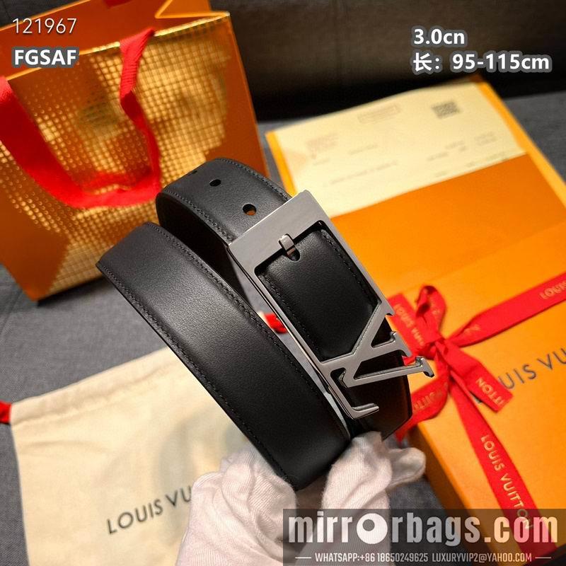 Replica LV belt 30mmX95-115cm 8L25