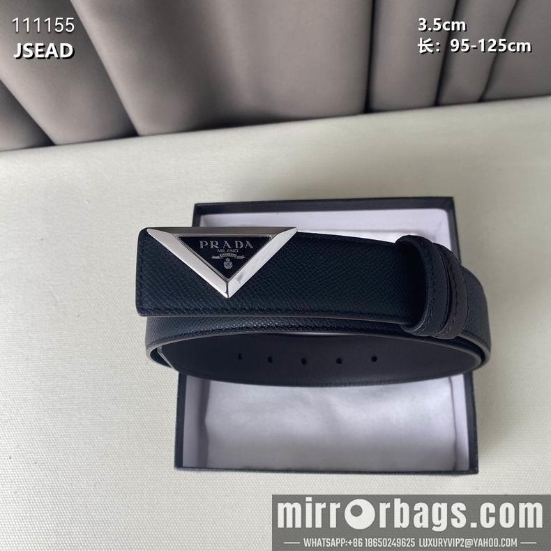 Replica Prada belt 35mmX95-125CM 8L04