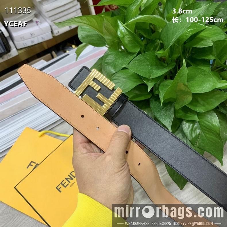 Replica Fendi Belt 38mmX100-125CM 8L11