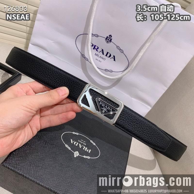 Replica Prada belt 35mmX105-125cm 8L62