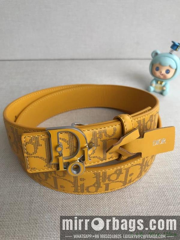 Replica Dior Belt 34mmX95-125cm 7D01
