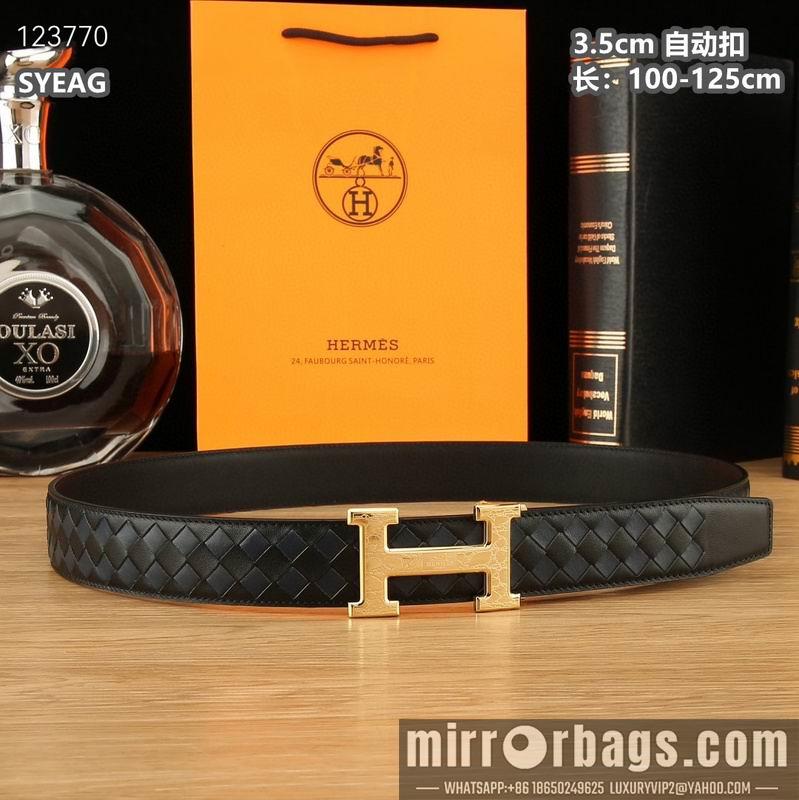 Replica Hermes belt 35mmX100-125cm 8L15