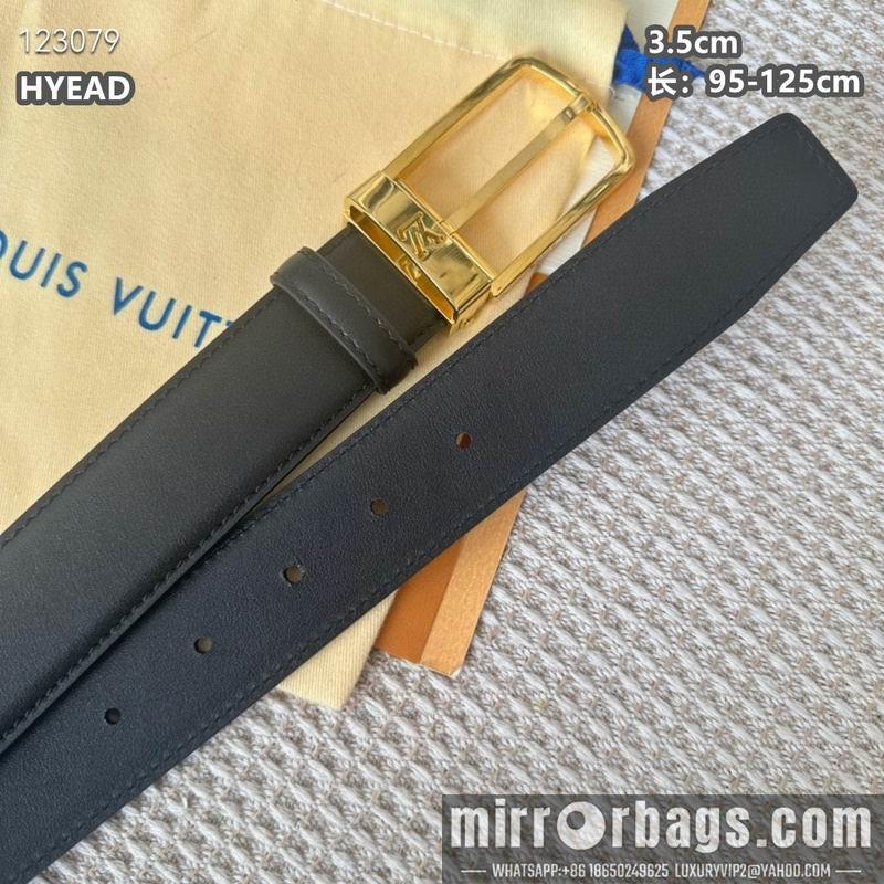 Replica LV belt 35mmX95-125cm 8L31