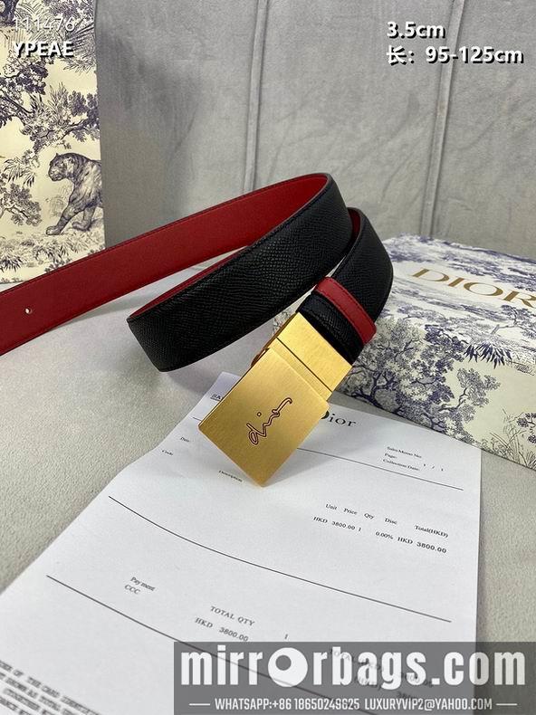Replica Dior Belt 35mm 95-125cm 8L11