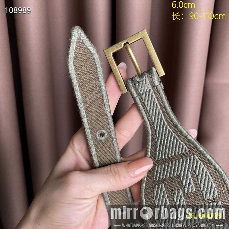 Replica Fendi Belt 60mmX90-110cm 8L02