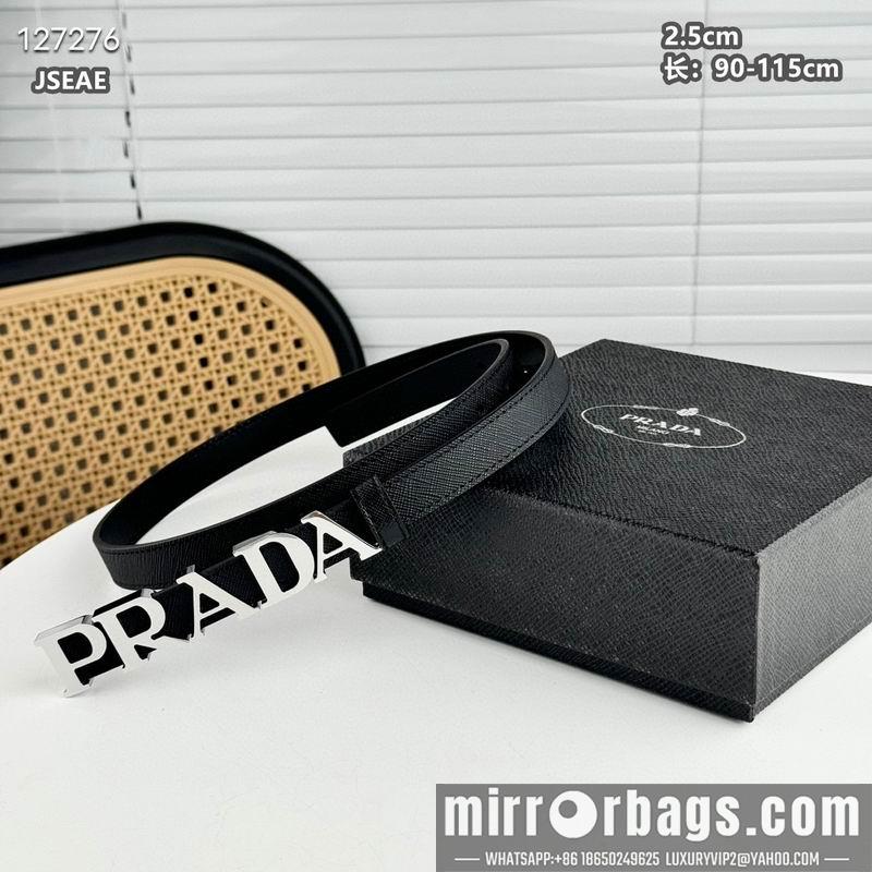 Replica Prada belt 25mmX90-115cm 8L04