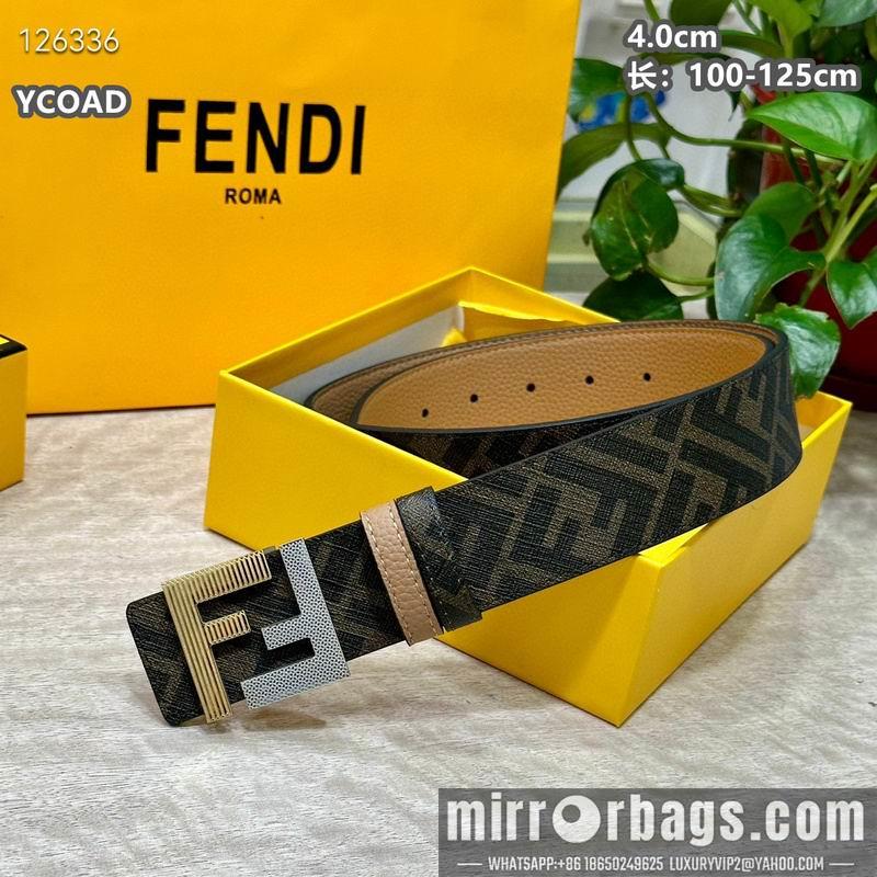 Replica Fendi belt 40mmX100-125cm 8L07