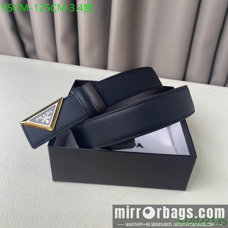 Replica Prada Belt 34mmX95-125cm 7D02