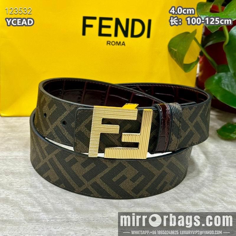 Replica Fendi belt 40mmX100-125cm 8L53