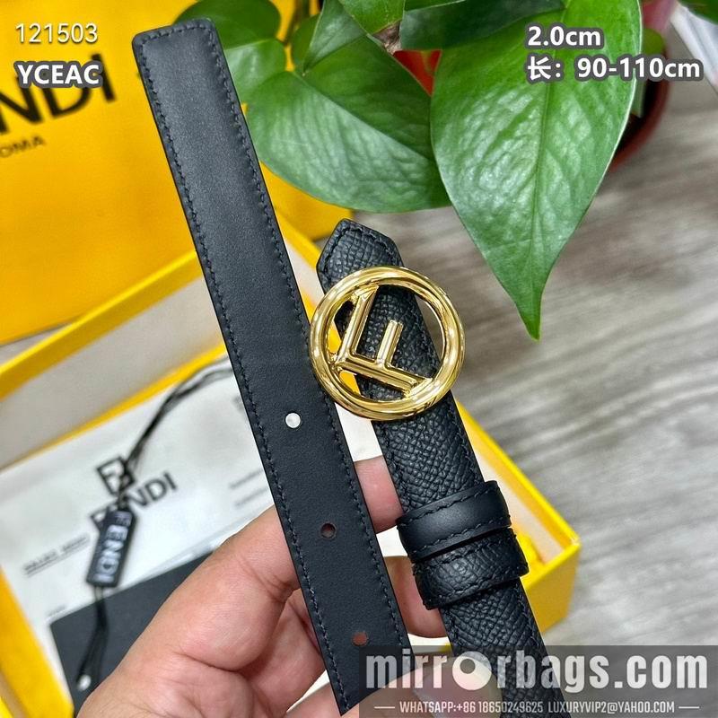 Replica Fendi belt 20mmX90-110cm 8L17