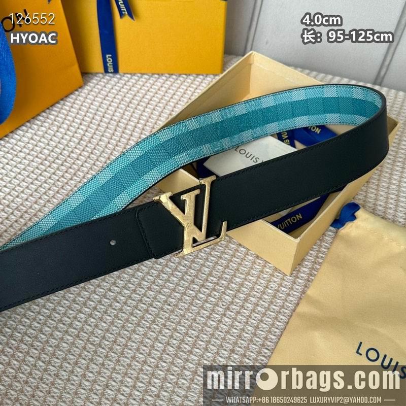 Replica LV belt 40mmX95-125cm 8L08