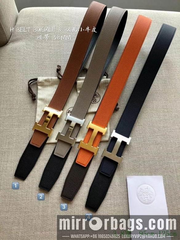 Replica Hermes Belt 38mmX95-125cm 7D75