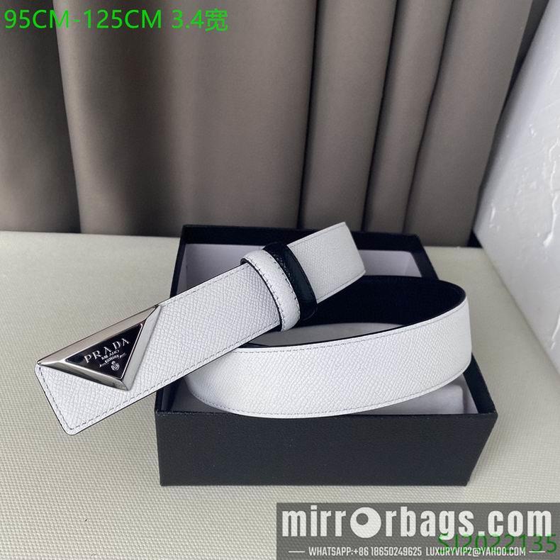 Replica Prada Belt 34mmX95-125cm 7D02
