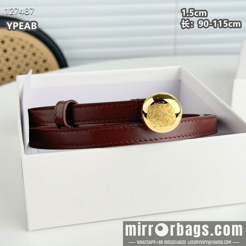 Replica Loewe belt 15mmX90-115cm 8L06