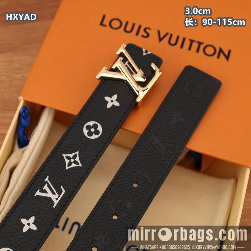 Replica LV belt 30mmX90-115cm 8L26