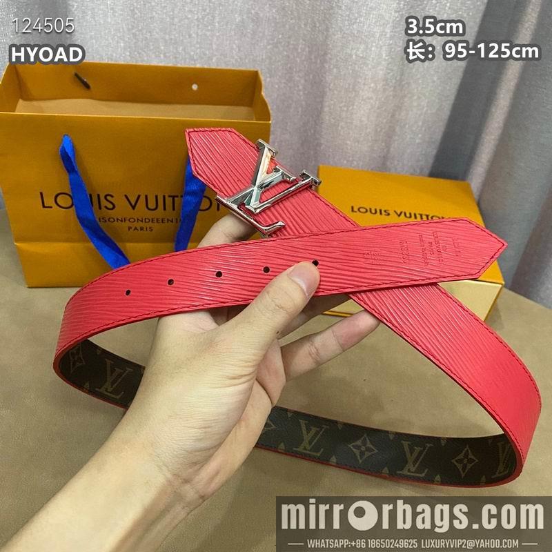 Replica LV belt 35mmX95-125cm 8L11
