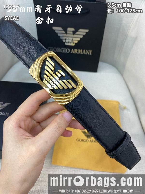Replica Armani belt 35mmX100-125cm 8L07