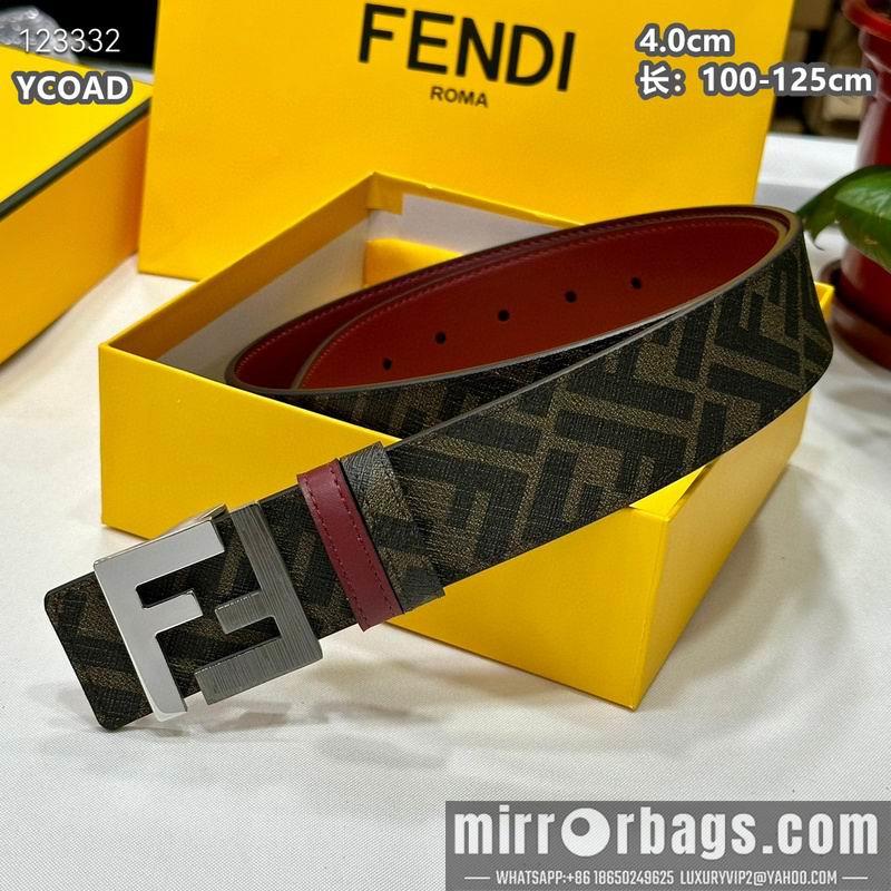 Replica Fendi belt 40mmX100-125cm 8L74