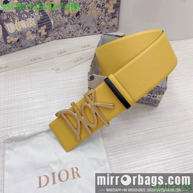 Replica Dior Belt 70mmX95-125cm 7d09