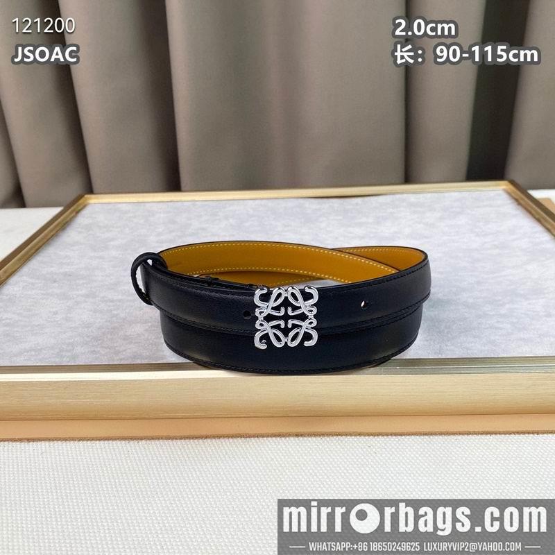 Replica Loewe belt 20mmX90-115cm 8L03