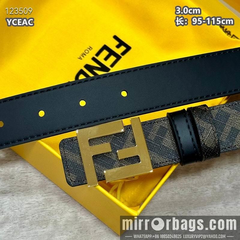 Replica Fendi belt 30mmX95-115cm 8L20