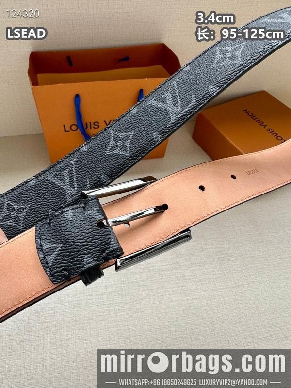 Replica LV belt 34mmX95-125cm 8L23