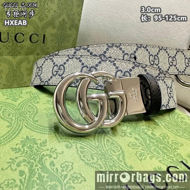 Replica Gucci belt 30mmX95-125cm 8L22