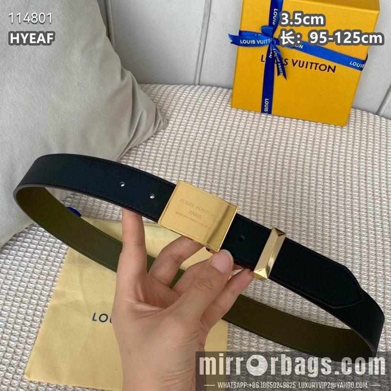 Replica LV belt 35mmX95-125cm 8L03