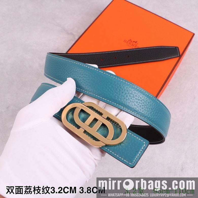 Replica Hermes Belt 32mmX95-110cm 7D24