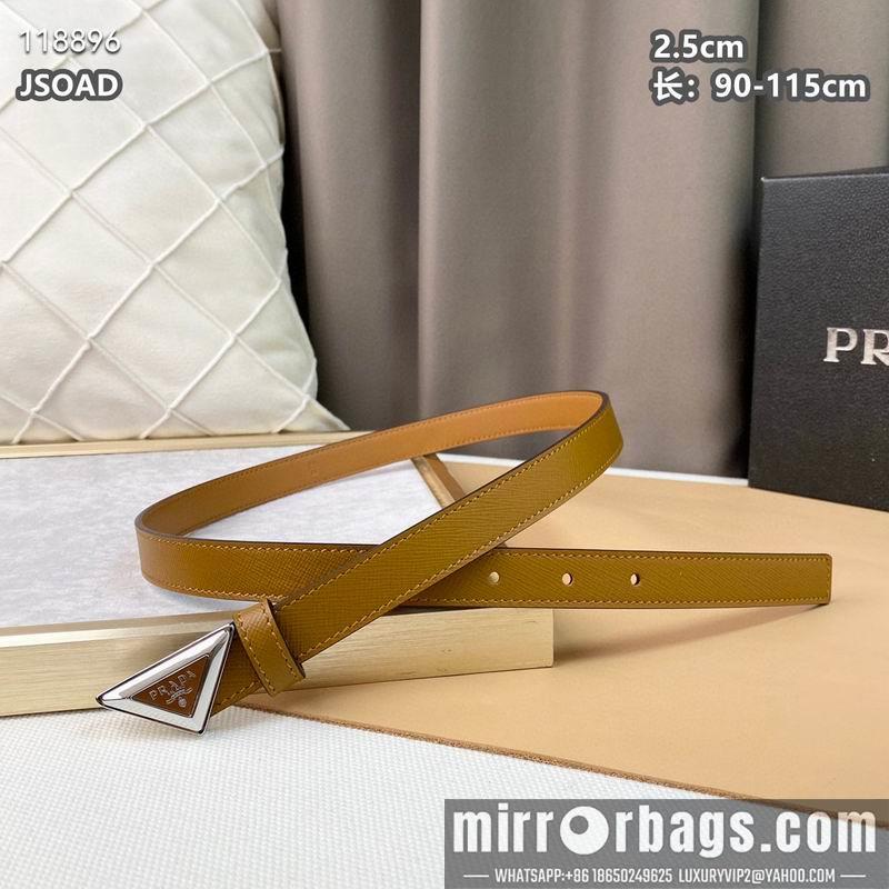 Replica Prada belt 25mmX90-115cm 8L040801