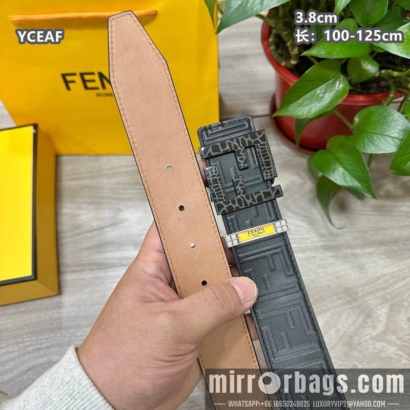 Replica Fendi belt 38mmX100-125cm 8L29