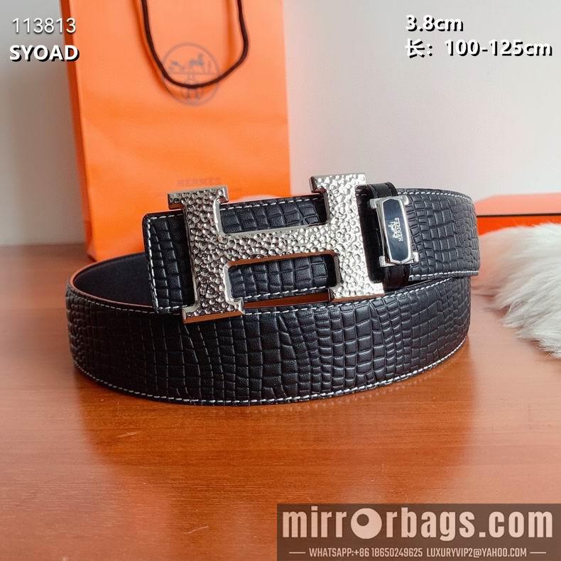 Replica Hermes belt 38mmX100-125cm 8L082508