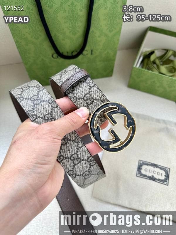 Replica Gucci belt 38mmX95-125cm 8L13