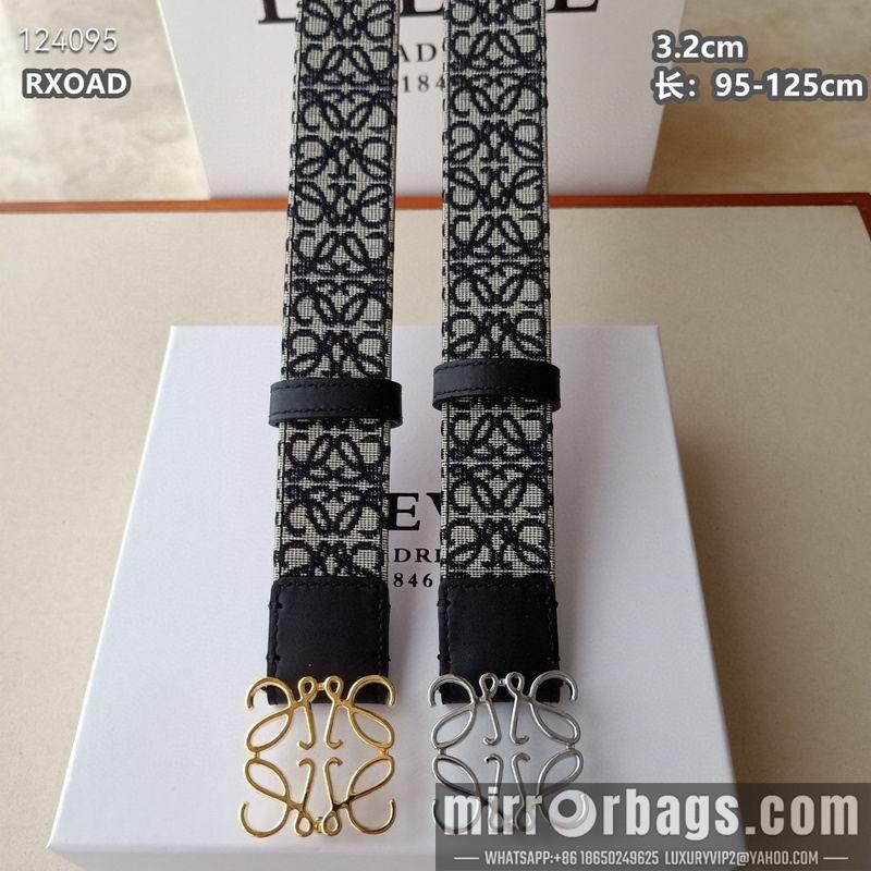 Replica Loewe belt 32mmX95-125cm 8L01
