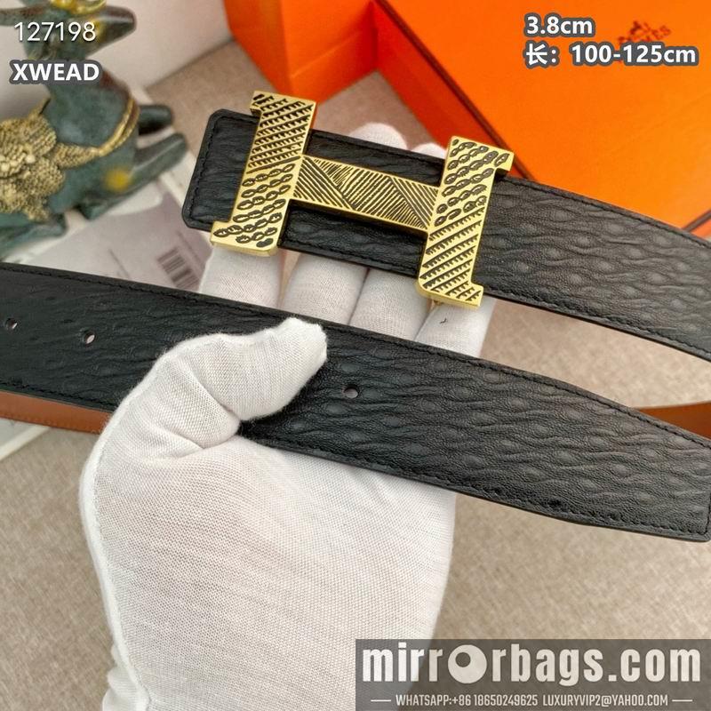 Replica Hermes belt 38mmX100-125cm 8L50