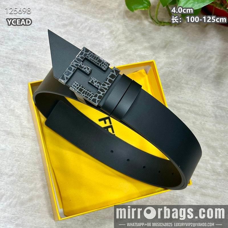 Replica Fendi belt 40mmX100-125cm 8L16