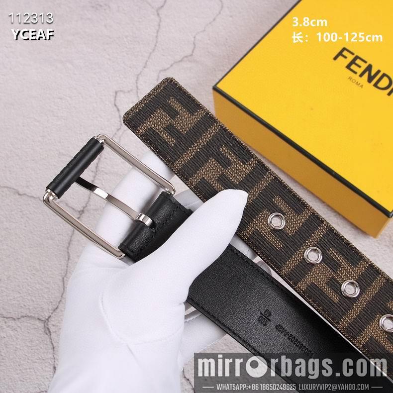 Replica Fendi Belt 38mmX100-125CM 8L20