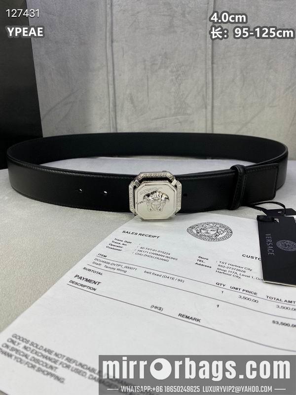 Replica Versace belt 40mmX95-125cm 8L89