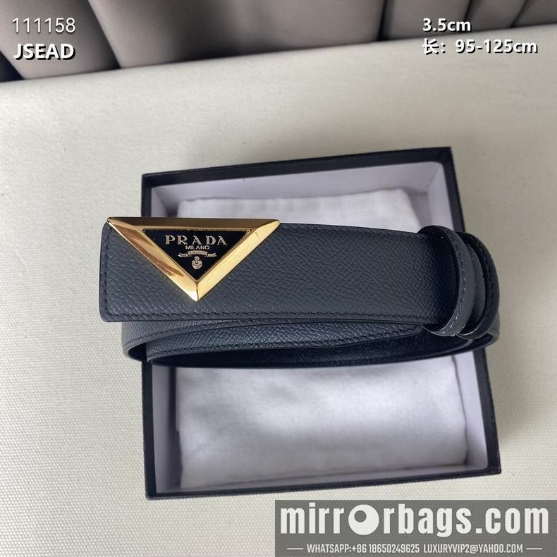 Replica Prada belt 35mmX95-125CM 8L04