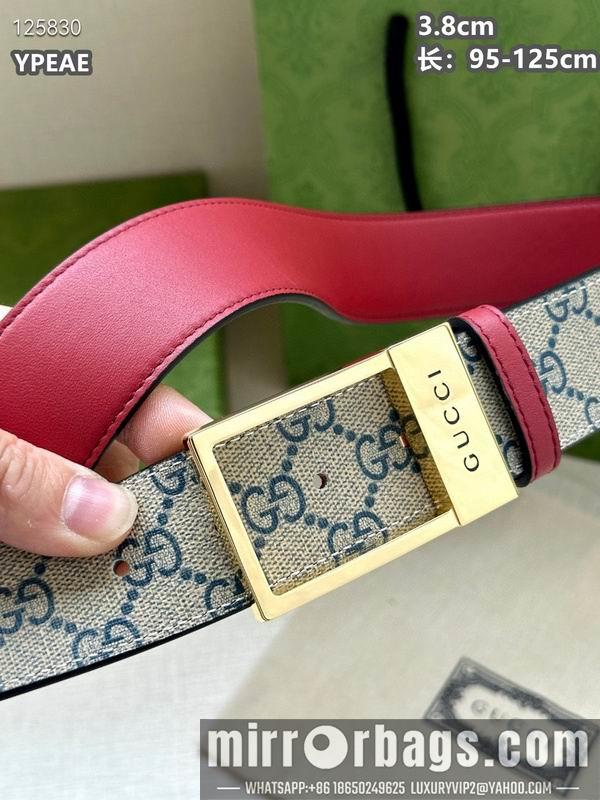 Replica Gucci belt 38mmX95-125cm 8L01