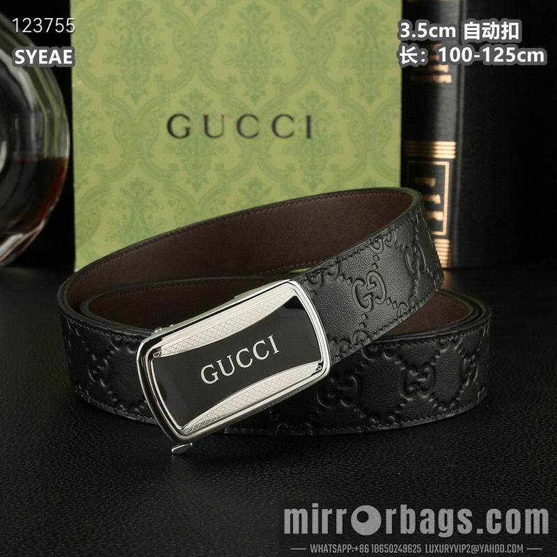 Replica Gucci belt 35mmX100-125cm 8L55