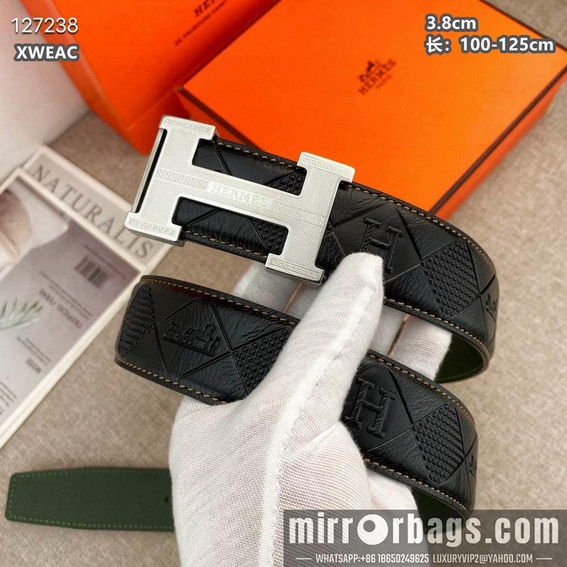 Replica Hermes belt 38mmX100-125cm 8L47