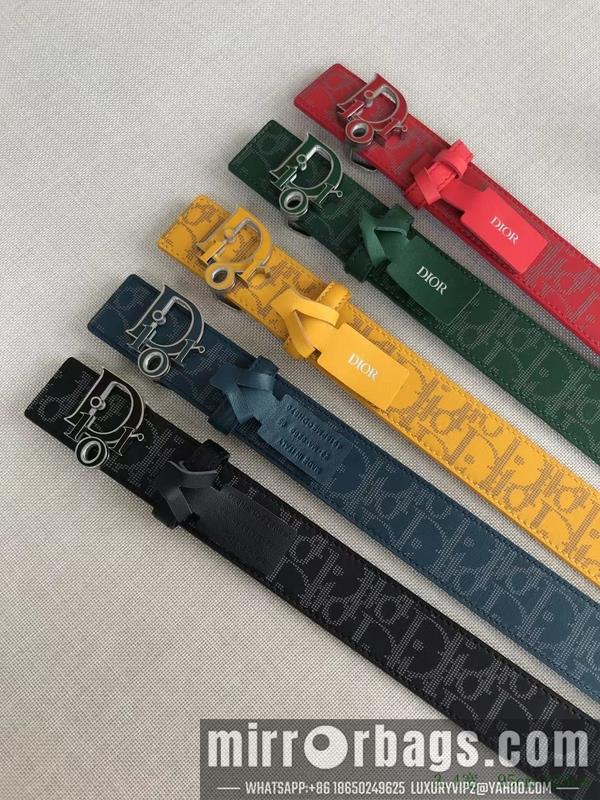Replica Dior Belt 34mmX95-125cm 7D01