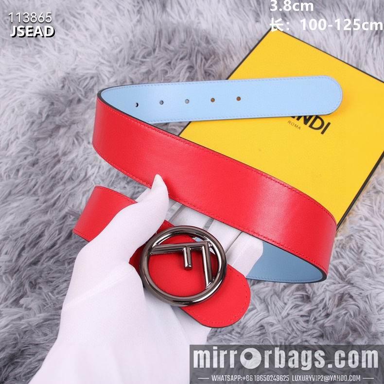 Replica Fendi Belt 38mmX100-125CM 8L21