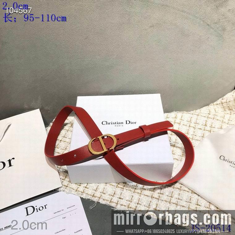 Replica Dior Belt 20mmX95-110cm 8L11