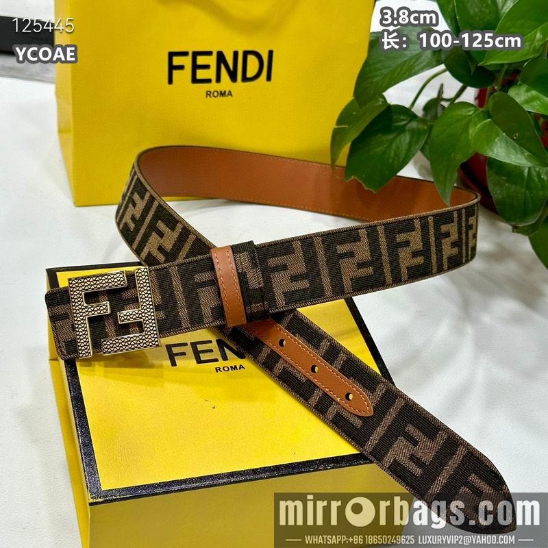 Replica Fendi belt 38mmX100-125cm 8L13