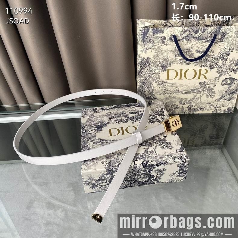 Replica Dior Belt 17mmX90-110cm 8L01