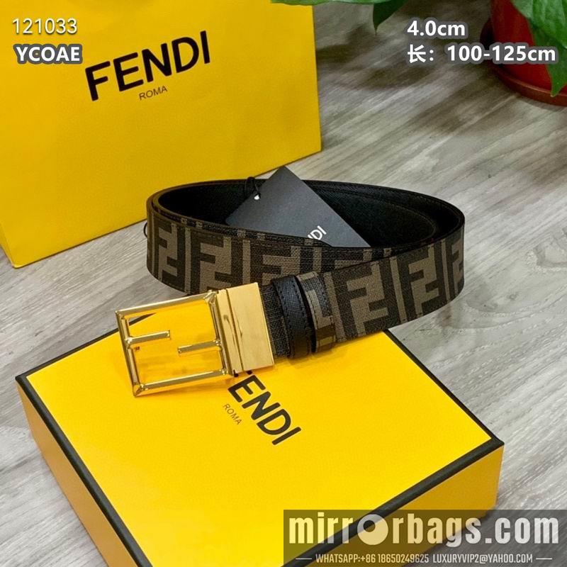 Replica Fendi belt 40mmX100-125cm 8L115