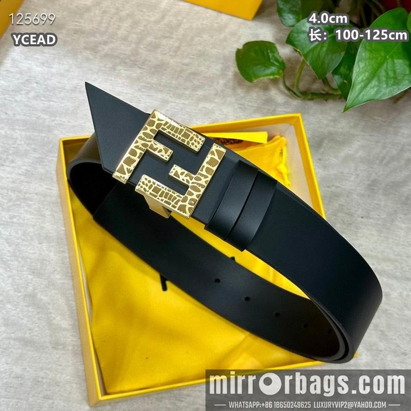 Replica Fendi belt 40mmX100-125cm 8L16